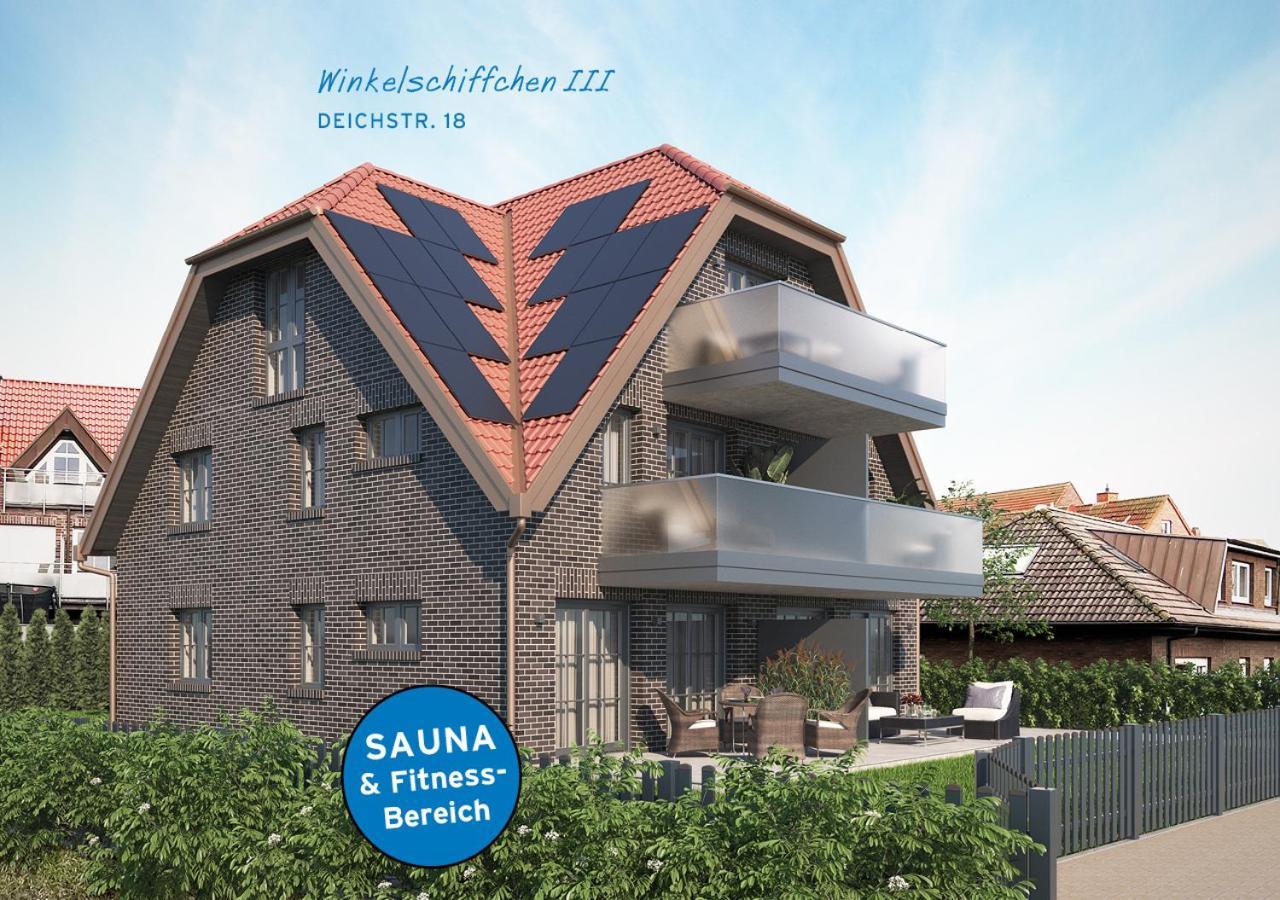 Winkelschiffchen III Mit Sauna Juist Extérieur photo